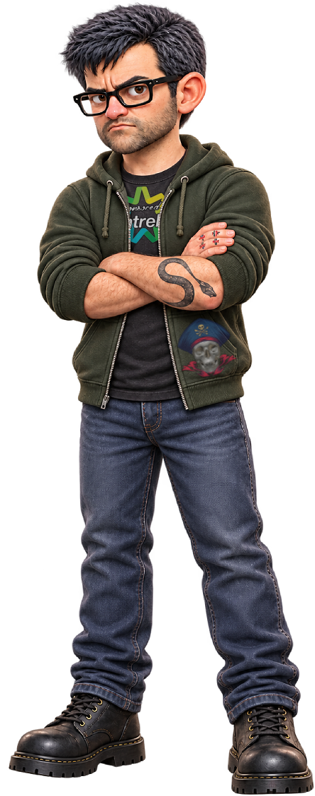 Stylized depiction of Sean Moser