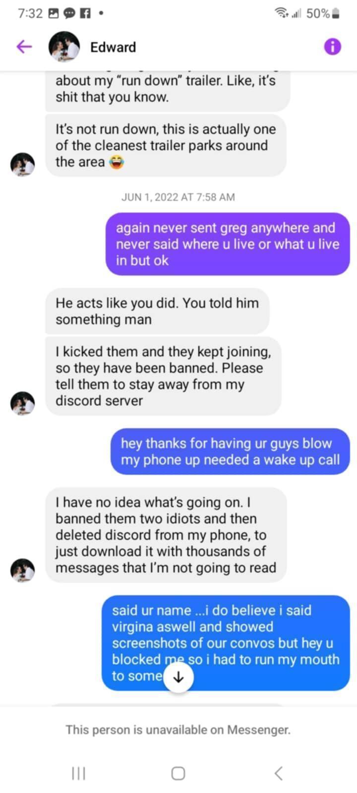 Crix harassment pattern 3