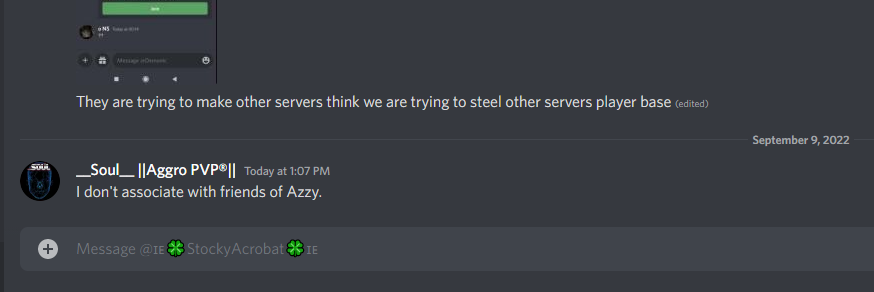 Kami harassing servers 3