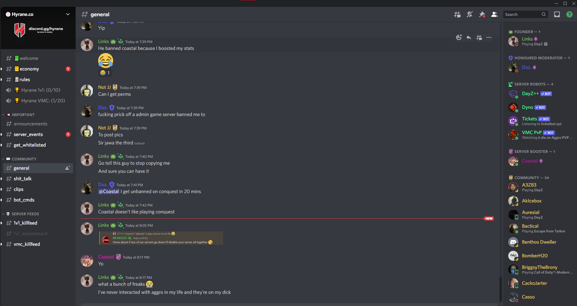 Links sent to Feather 3