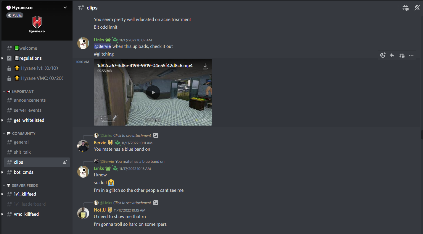 Links sent to Feather 5