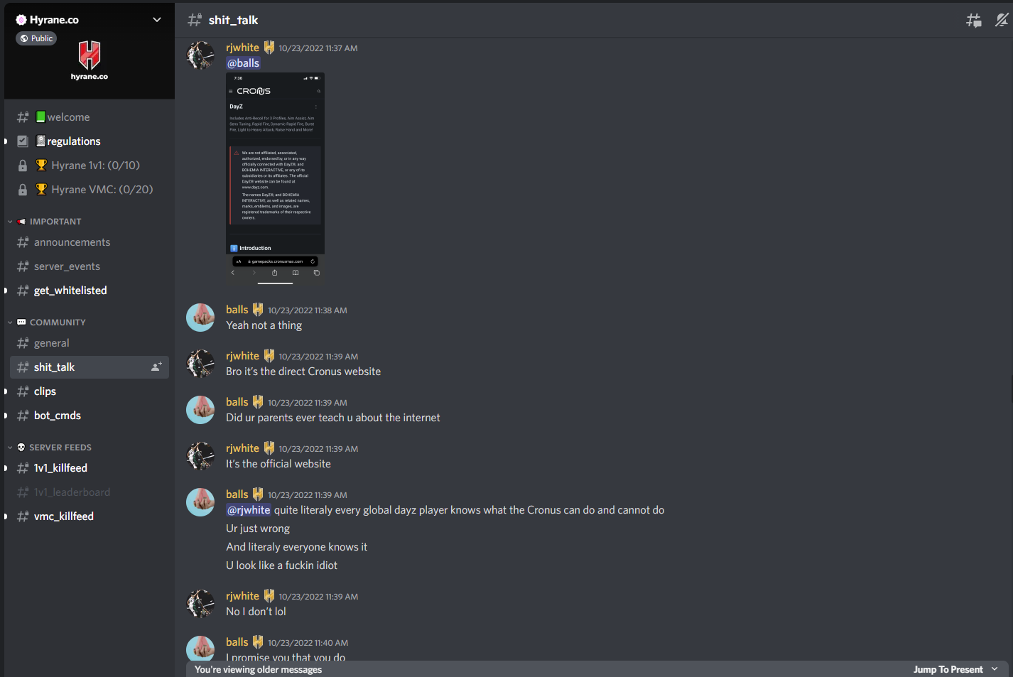 Links sent to Feather 7