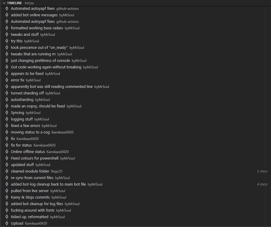 Code ownership file Bot1