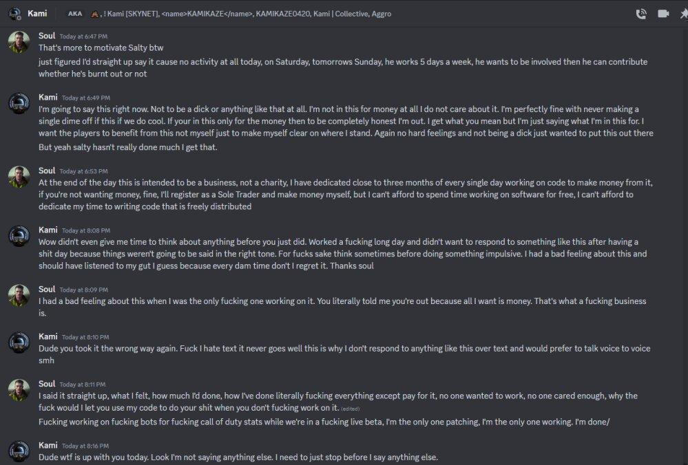 Kami's response