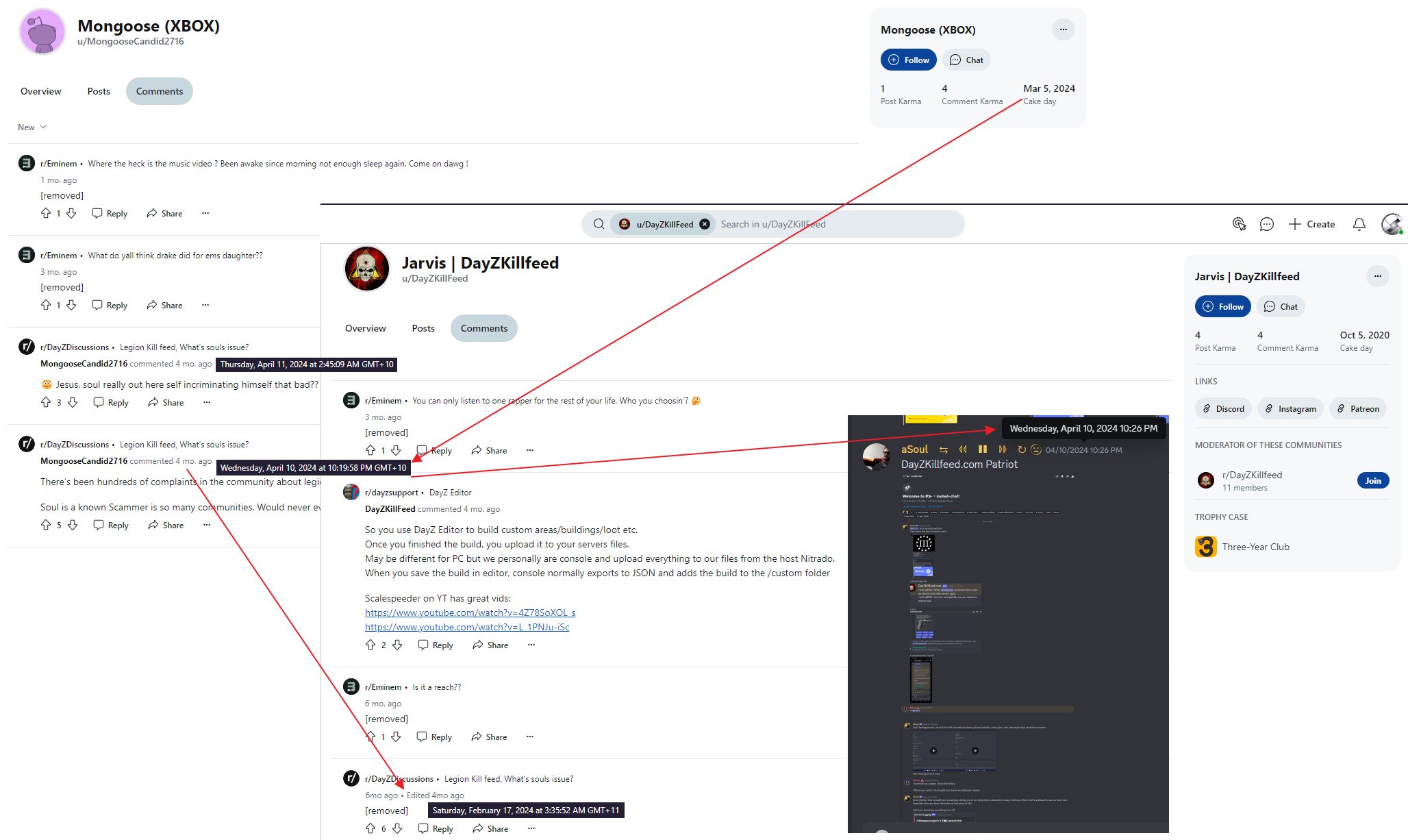 Jarvis Reddit involvement