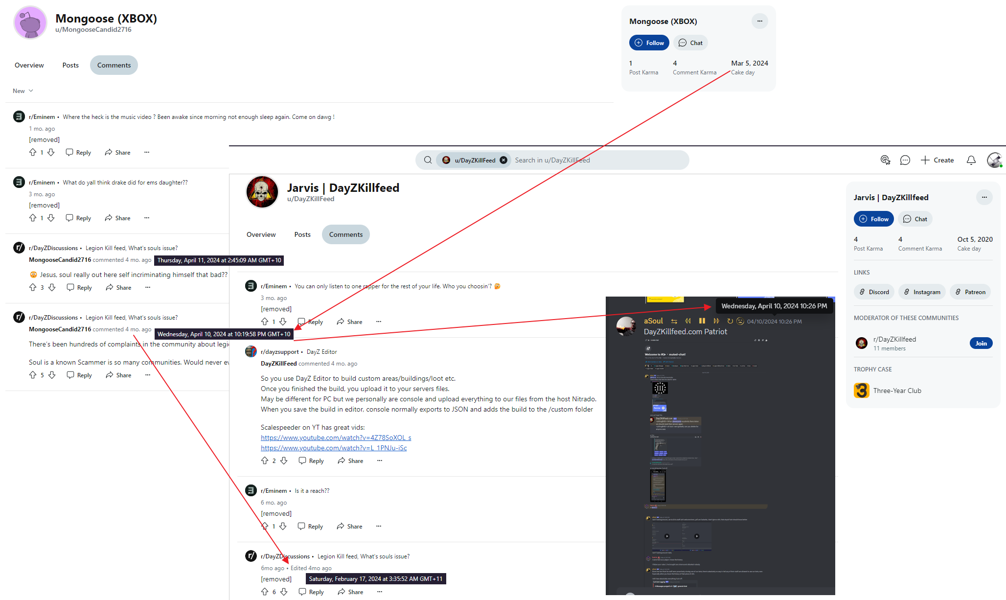 Jarvis Reddit involvement
