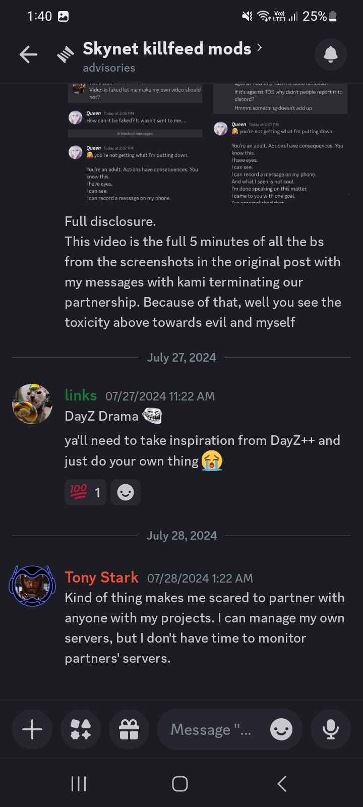 DayZ++ blacklist SkyNet