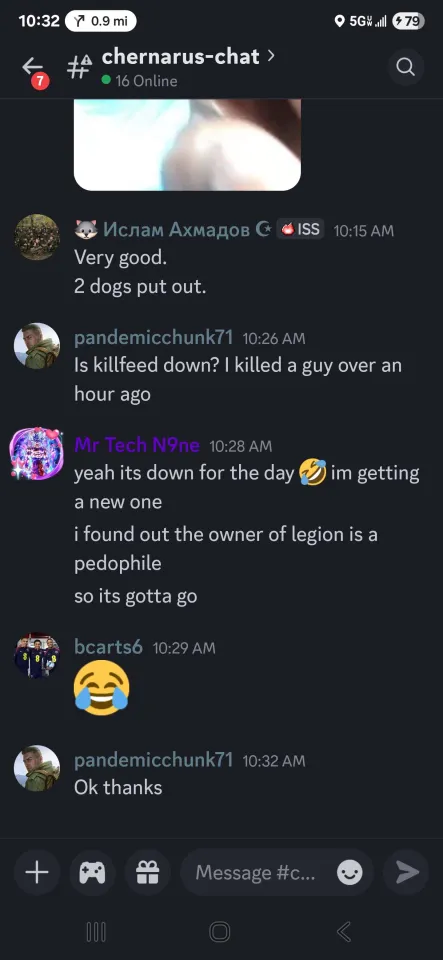 MrTechN9ne pedo comment