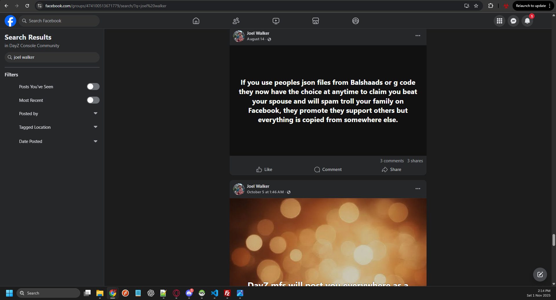 Joel Walker evidence exhibit