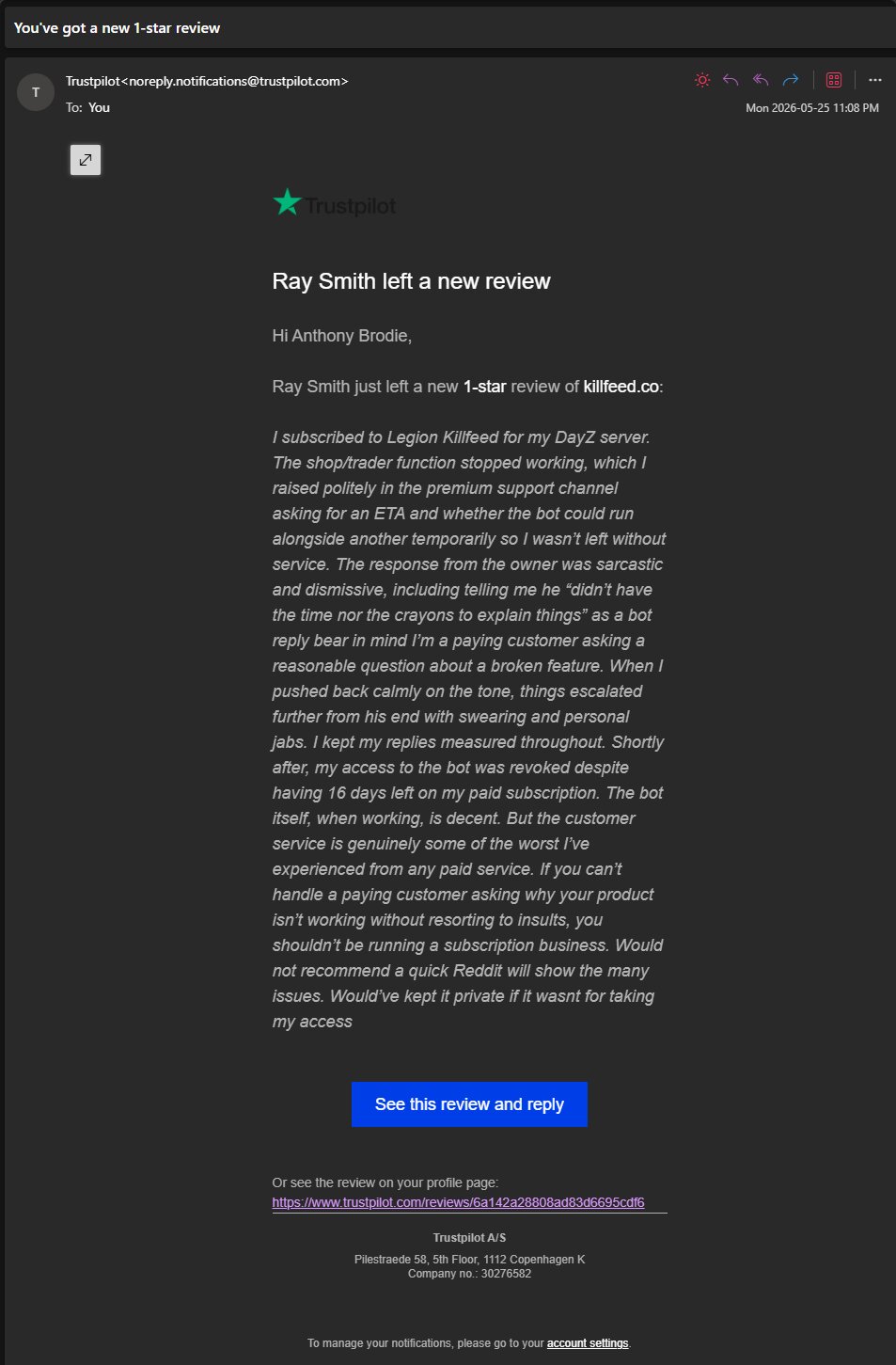 Ray Smith review