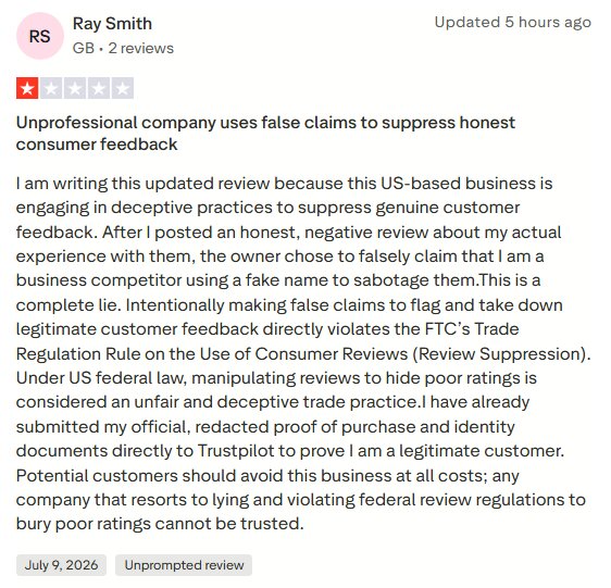 Ray Smith edited accusations